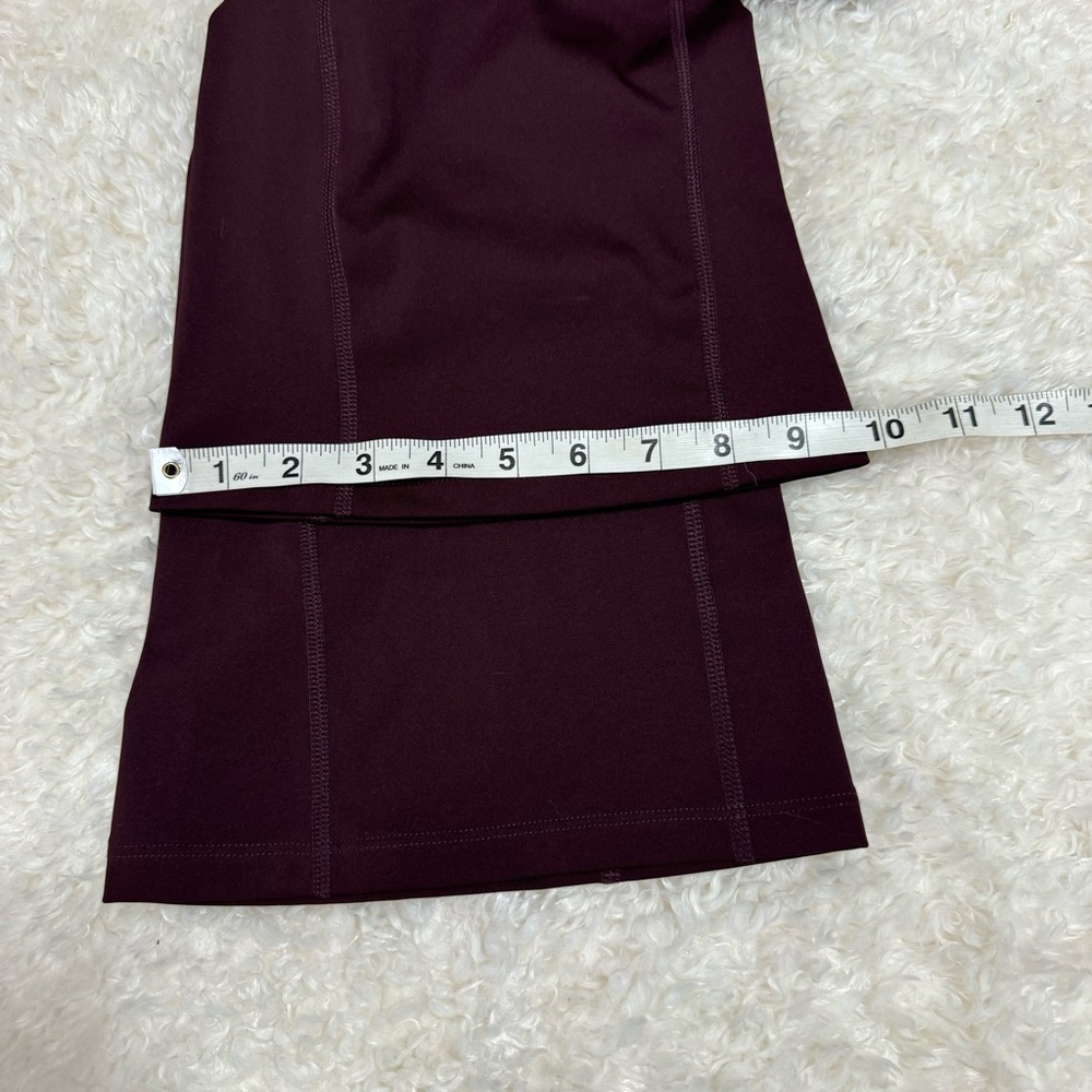 Free People Resilience Slim Leg Flare Yoga Pants Leggings in Fig Jam Size XL - Picture 10 of 13